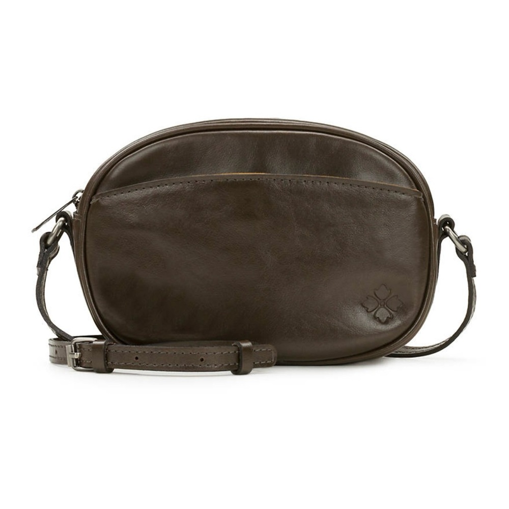 Patricia Nash Elexis Brown Leather Crossbody Bag